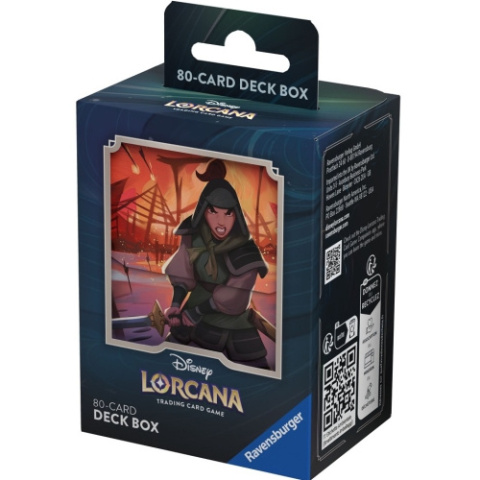 Disney Lorcana: Rise of the Floodborn (CH2) - Deck Box: Mulan