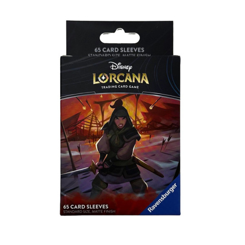 Disney Lorcana: Rise of the Floodborn (CH2) - Sleeves: Mulan (65)