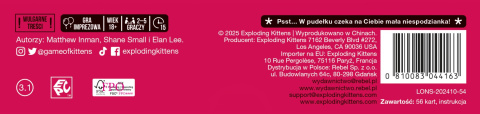 Eksplodujące Kotki: Edycja tylko dla dorosłych (nowa edycja)