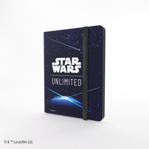 Gamegenic: Star Wars Unlimited Card Game - 18-Pocket Album - Card Back Blue