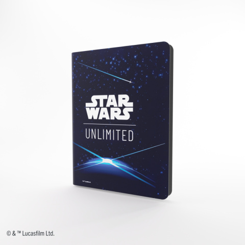 Gamegenic: Star Wars Unlimited Card Game - 18-Pocket Album - Card Back Blue