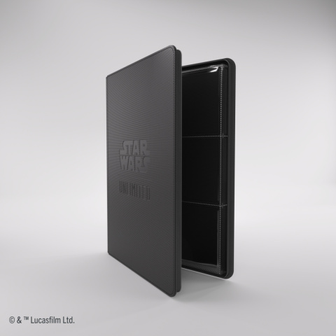 Gamegenic: Star Wars Unlimited Card Game - Zip-Up Album 18-Pocket - Black