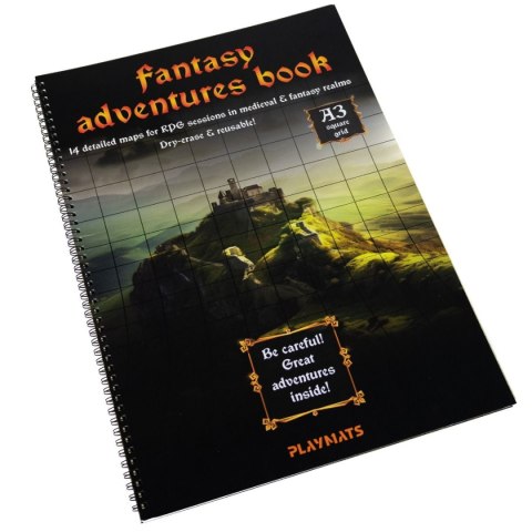 Księga RPG: Fantasy Adventures Book A3 (kwadrat)