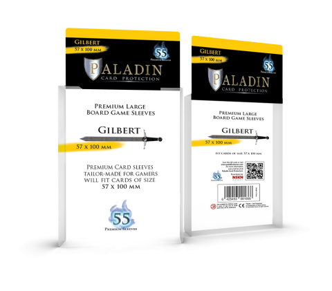 PALADIN Koszulki GILBERT 57x100mm 55szt.