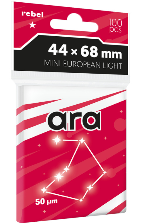 Rebel Koszulki na karty (44x68 mm) "Mini European", 100 sztuk