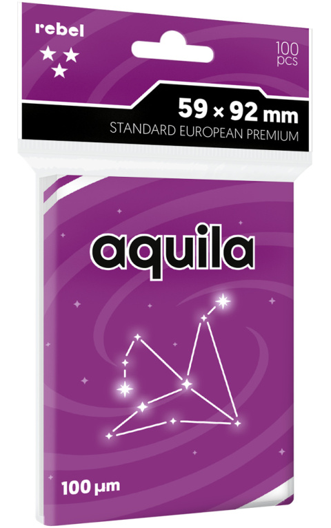 Rebel Koszulki na karty (59x92 mm) "Standard European Premium", 100 sztuk
