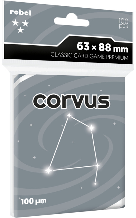Rebel Koszulki na karty (63,5x88 mm) "Classic Card Game Premium", 100 sztuk