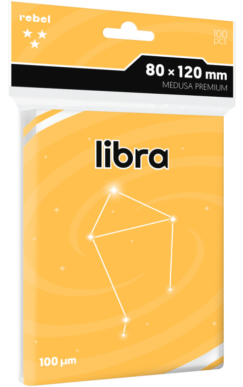 Rebel Koszulki na karty (80x120 mm) "Medusa Premium", 100 sztuk