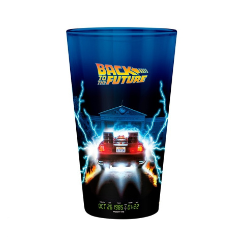 BACK TO THE FUTURE DeLorean - szklanka 400ml