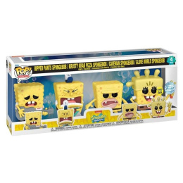 Funko POP Animation: SpongeBob - SpongeBob SquarePants 4-Pack (EMEA)
