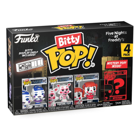 Funko POP Bitty: Five Nights at Freddy's - Ballora [4-Pack]