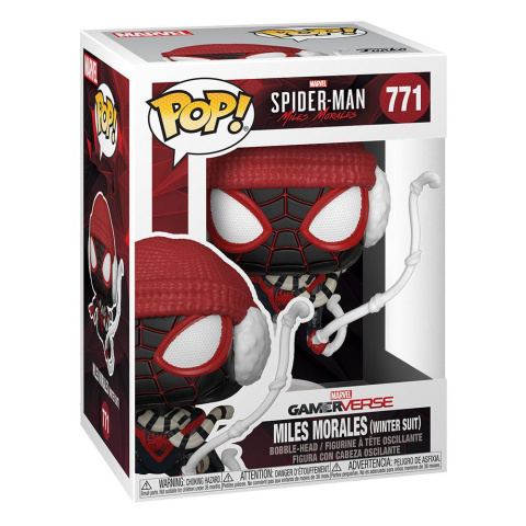 Funko POP Games: Spider-Man Miles Morales - Winter Suit
