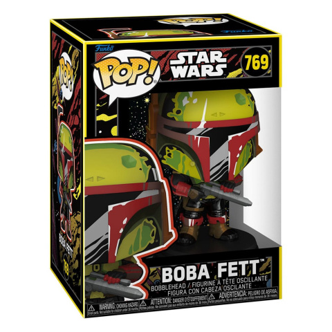 Funko POP Movies: Star Wars : Book of Boba Fett - Boba Fett (Retro)