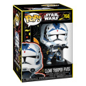 Funko POP Movies: Star Wars : Clone Wars - Clone Trooper Fives (Retro)