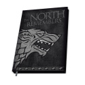 GAME OF THRONES Stark - notatnik A5