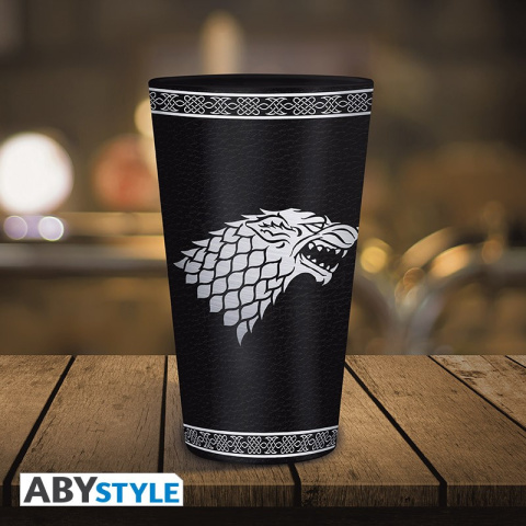 GAME OF THRONES Stark - szklanka 400ml