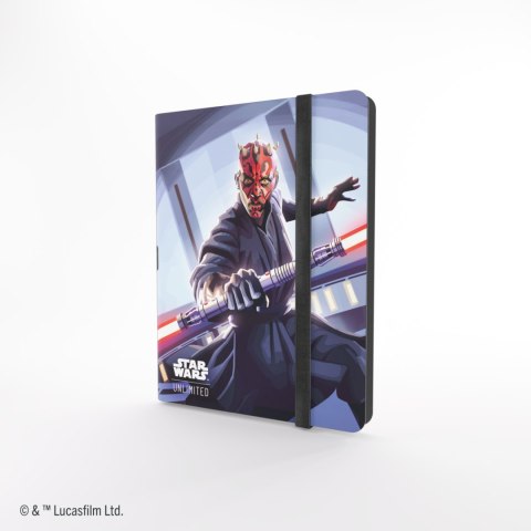 Gamegenic: Star Wars Unlimited Card Game - 18-Pocket Album - Darth Maul & Qui-Gon Jinn
