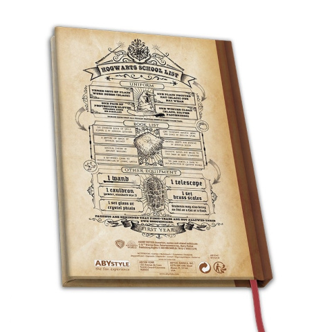 HARRY POTTER Hogwarts School - notatnik A5