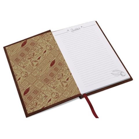 HARRY POTTER Quidditch - notatnik A5