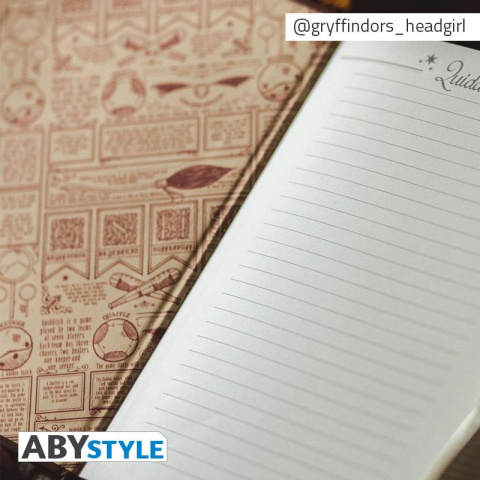 HARRY POTTER Quidditch - notatnik A5