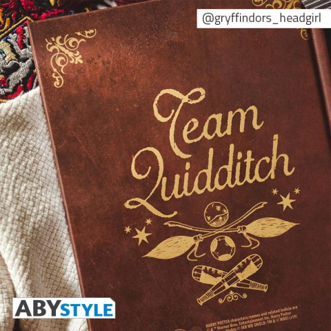 HARRY POTTER Quidditch - notatnik A5