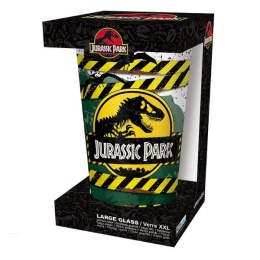 JURASSIC PARK Danger High Voltage - szklanka 400ml