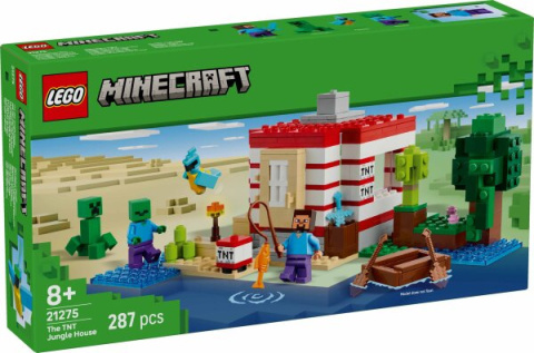 LEGO MINECRAFT Dom TNT w dżungli