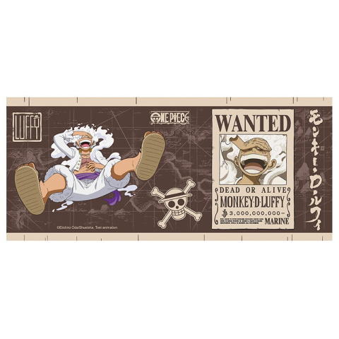 ONE PIECE Luffy Wanted - kubek 460ml