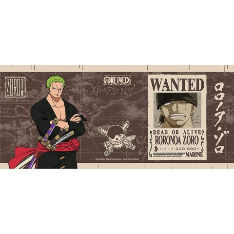 ONE PIECE Zoro Wanted - kubek 460ml