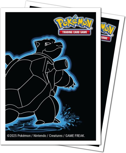 Ultra Pro: Pokémon - Apex Deck Protector Sleeves - Neon Kanto - Blastoise