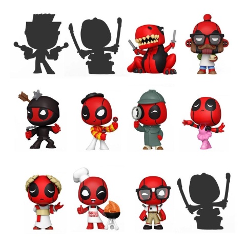 Funko Mystery Minis: Deadpool 30th Anniversary