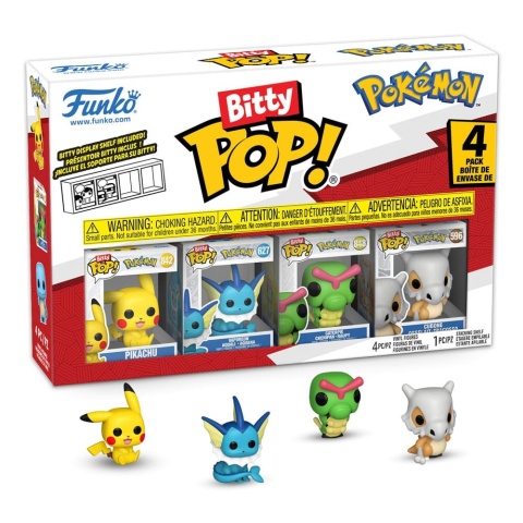 Funko POP Bitty: Pokemon - Series 1 [4-Pack]