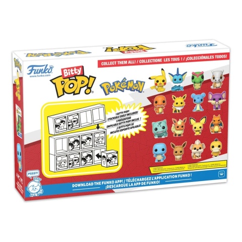 Funko POP Bitty: Pokemon - Series 1 [4-Pack]