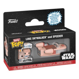 Funko POP Bitty: Rides - Luke Skywalker and Speeder