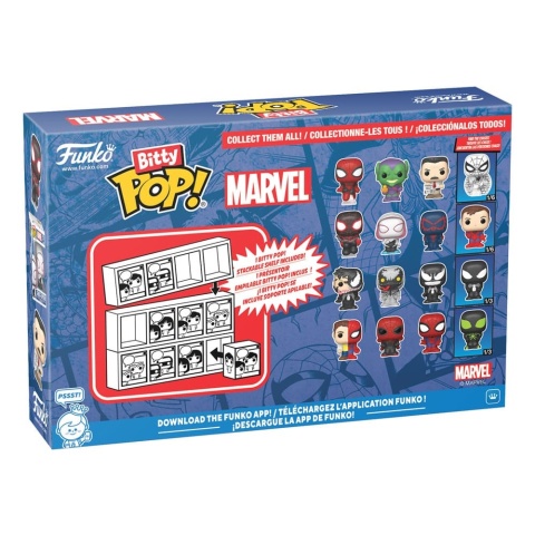Funko POP Bitty: Spider-Man - Series 1 [4-Pack]