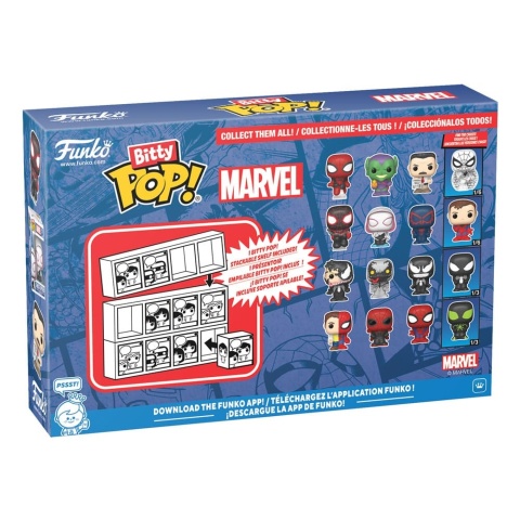 Funko POP Bitty: Spider-Man - Series 4 [4-Pack]