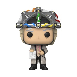 Funko POP Movies: Back to the Future - Doc with Helmet (Glows in the Dark)