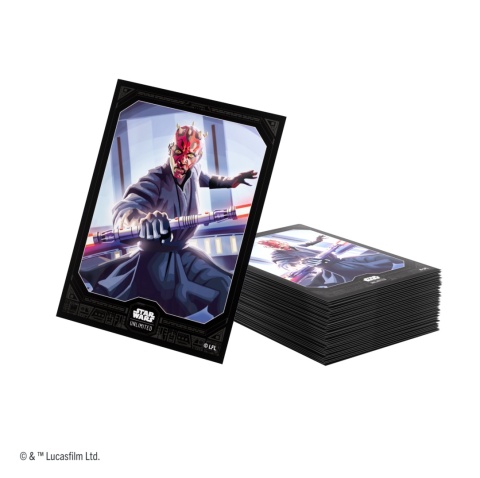 Gamegenic: Star Wars Unlimited Card Game - Premium Art Sleeves - Darth Maul