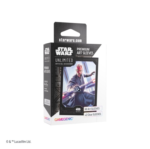 Gamegenic: Star Wars Unlimited Card Game - Premium Art Sleeves - Darth Maul