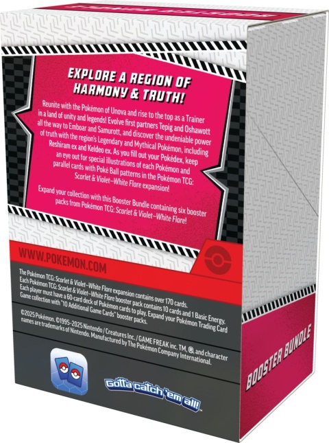 Pokemon TCG: Black Bolt & White Flare - Booster Bundle - Reshiram (1)