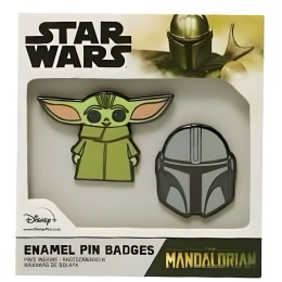 STAR WARS The Mandalorian - Enamel Pin Badges (2)