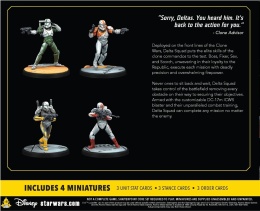 Star Wars: Shatterpoint - Delta Squad, Form Up Squad Pack