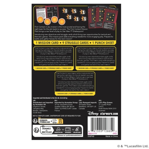 Star Wars: Shatterpoint - First Contact - Mission Pack