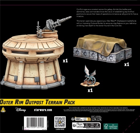 Star Wars: Shatterpoint - Outer Rim Outpost Terrain Pack