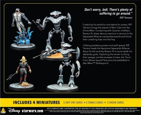 Star Wars: Shatterpoint - Terror from Below Squad Pack